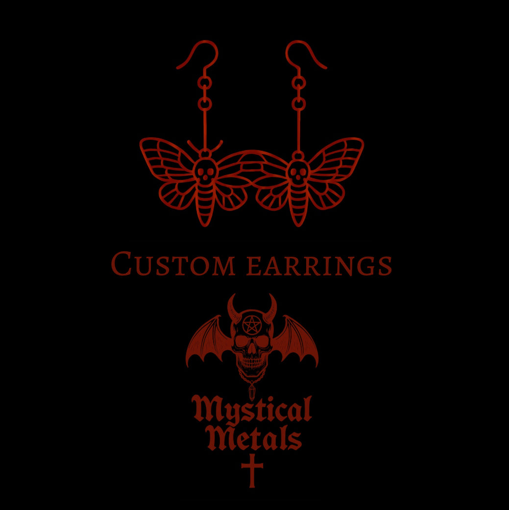 Custom earrings